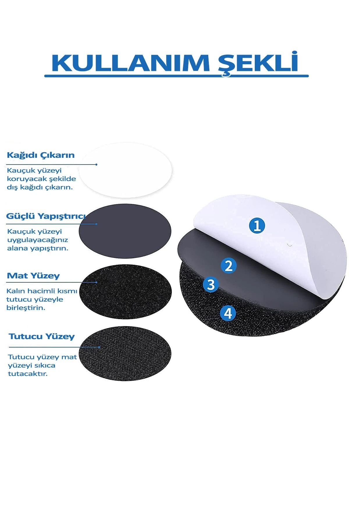 Halı Kilim Kaydırmaz 10'lu Cırt Cırtlı Bant Sandalye Örtüsü Nevresim Paspas Sabitleyici