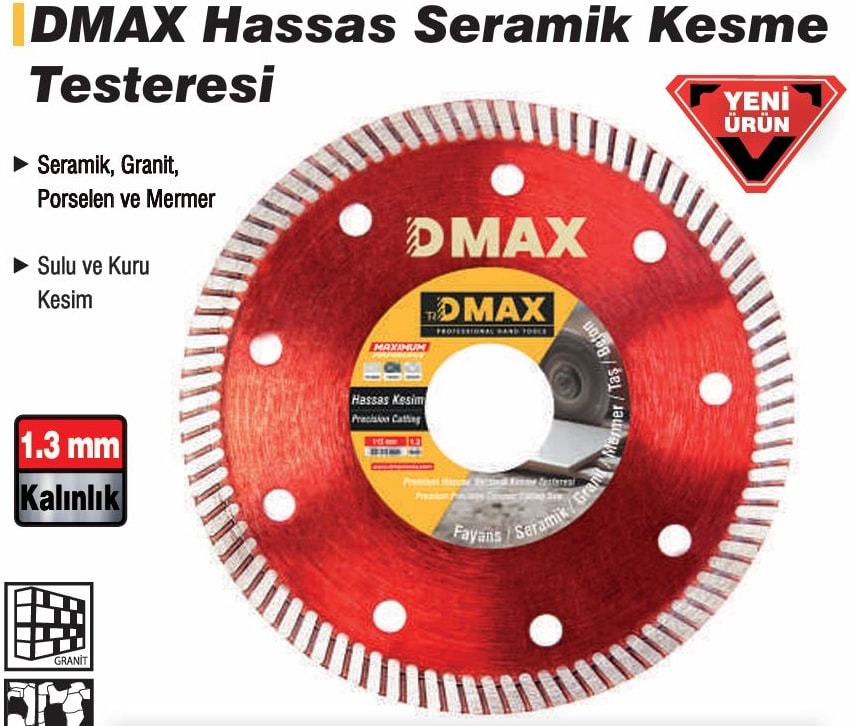 DMX4710 Hassas Seramık Kesme Testeresı 115*22-23 mm