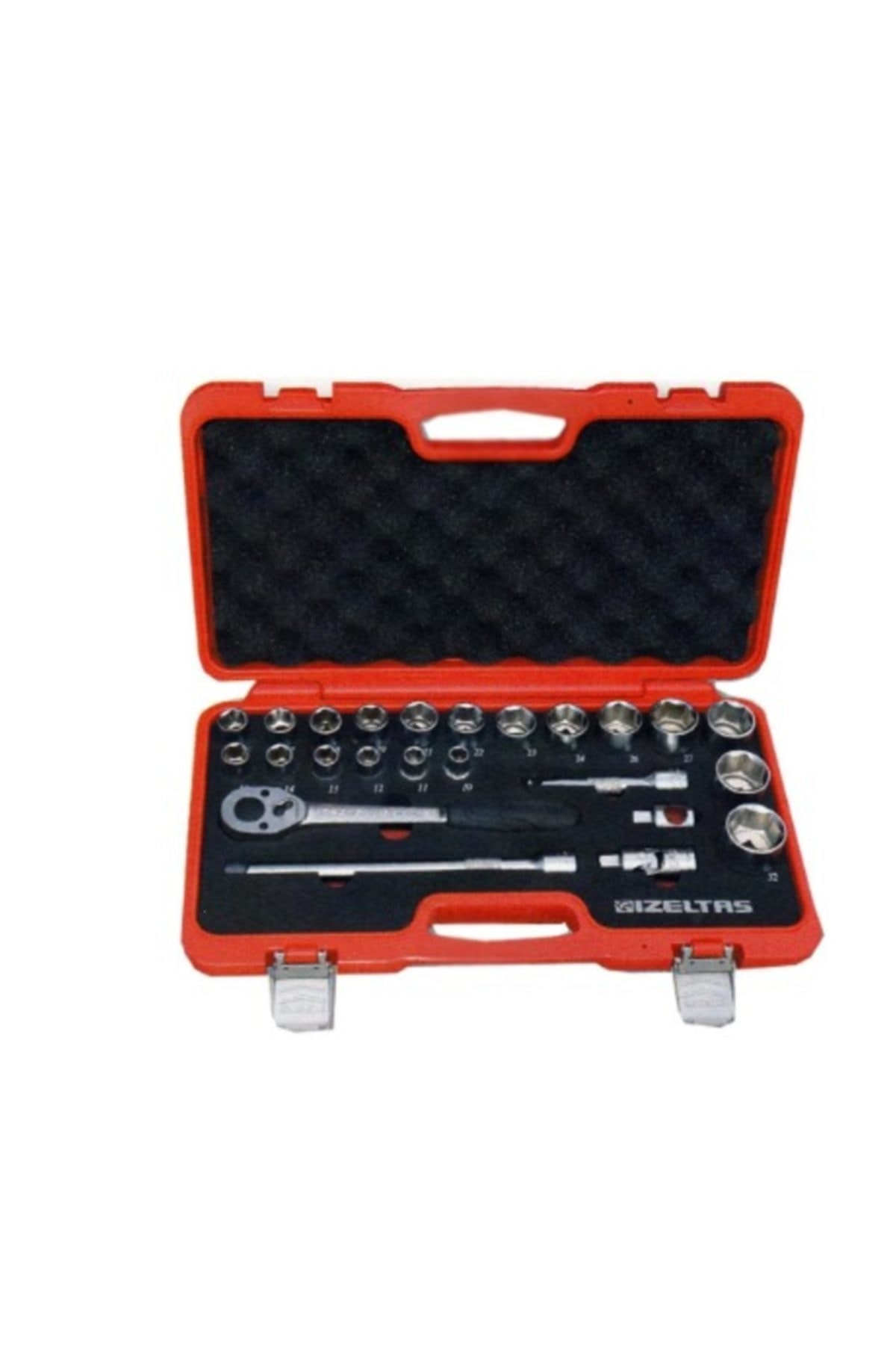 1/2” Altı Köşe Lokma Anahtar Takımı (24 Parça,mm) Çantalı