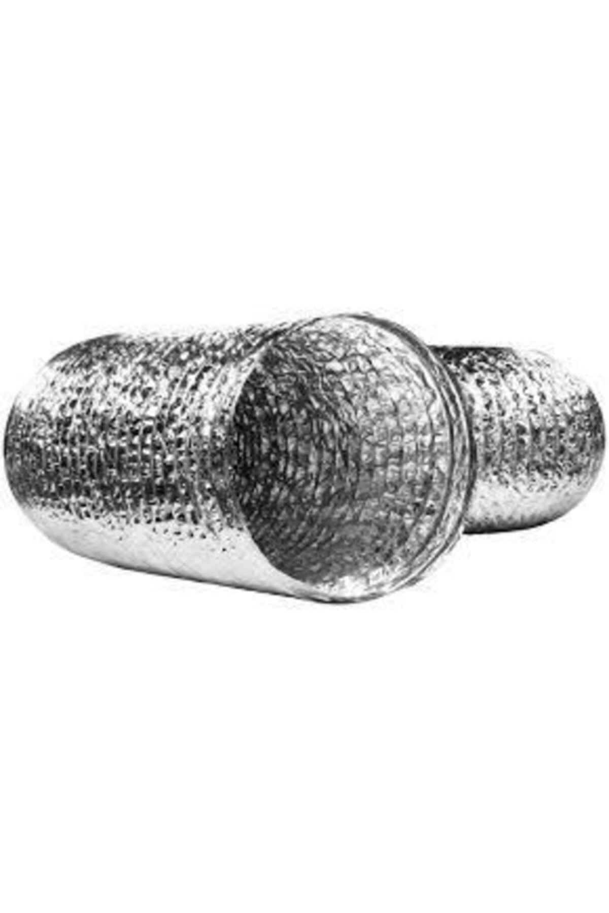 Ø152mm Izolesiz Alüminyum Flexible Hava Kanalı 10 Mt