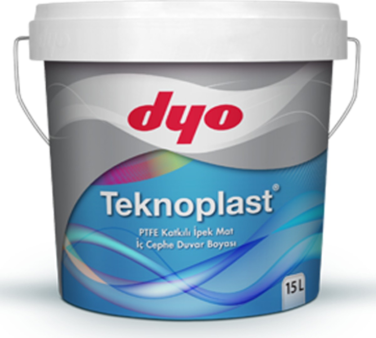 Teknoplast Ptfe Katkılı Ipek Mat Iç Cephe Duvar Boyası 0001 Beyaz 15 Lt