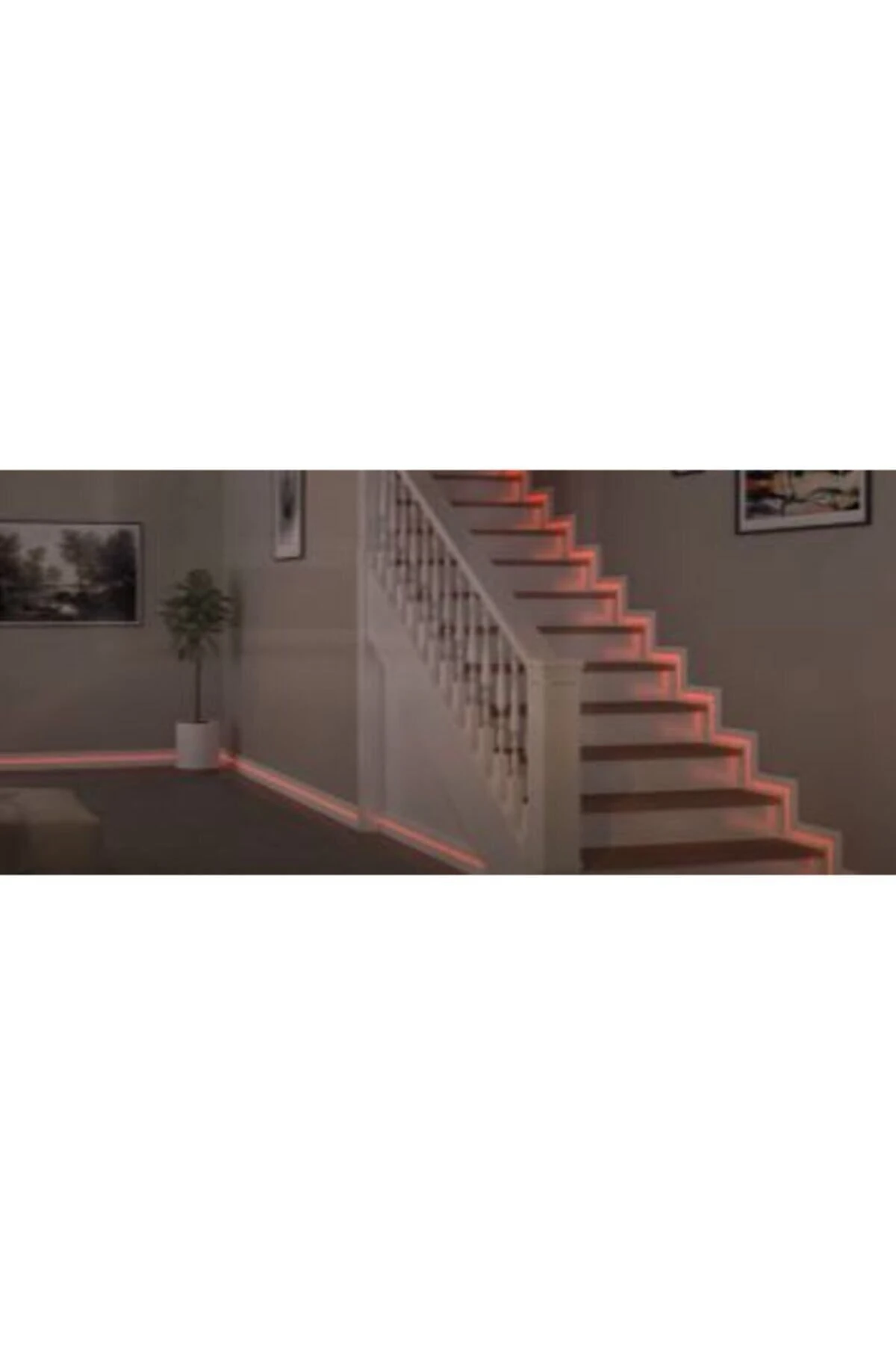 Yalı Serisi Lake Beyaz Led Kanallı Model Ledli 12cm Pvc Süpürgelik