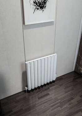 Birgi Yatay Alüminyum Radyatör 625X600 Pütürlü Antrasit (7946)