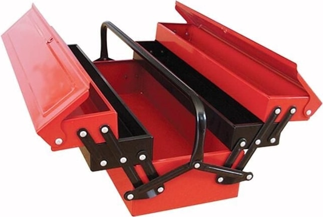 Metal Takım Çantası 420 mm 5 Göz