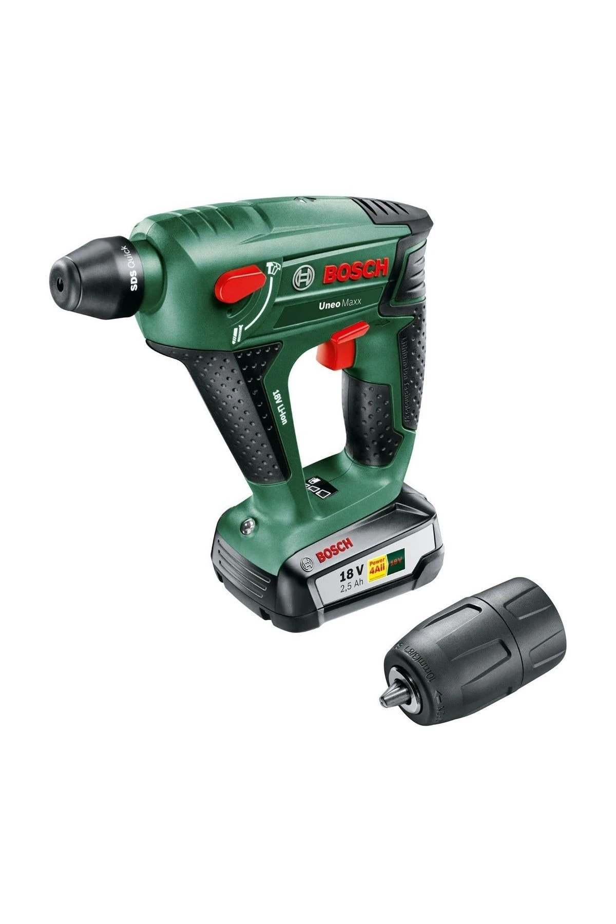 Uneo Maxx 18V Akülü Kırıcı Delici (2,5 Ah Tek Akü) (2017) - 060395230F