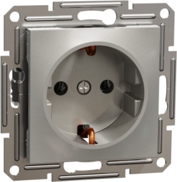 Asfora Bronz Toprakli Priz