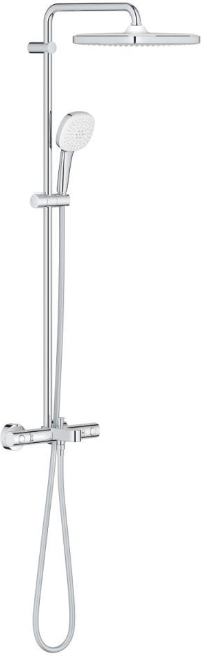 Tempesta System 250 Cube Duvara Monte Termostatik Bataryalı Duş Sistemi - 26975001