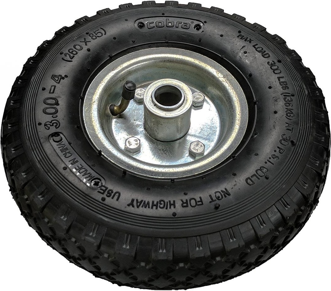 Rulmanlı Şişme Tekerlek - Metal Jantlı - 260X85 136KG
