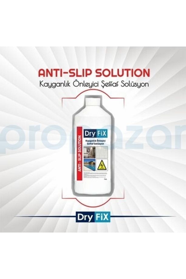 Kayganlık Önleyici Şeffaf Solüsyon 1 lt