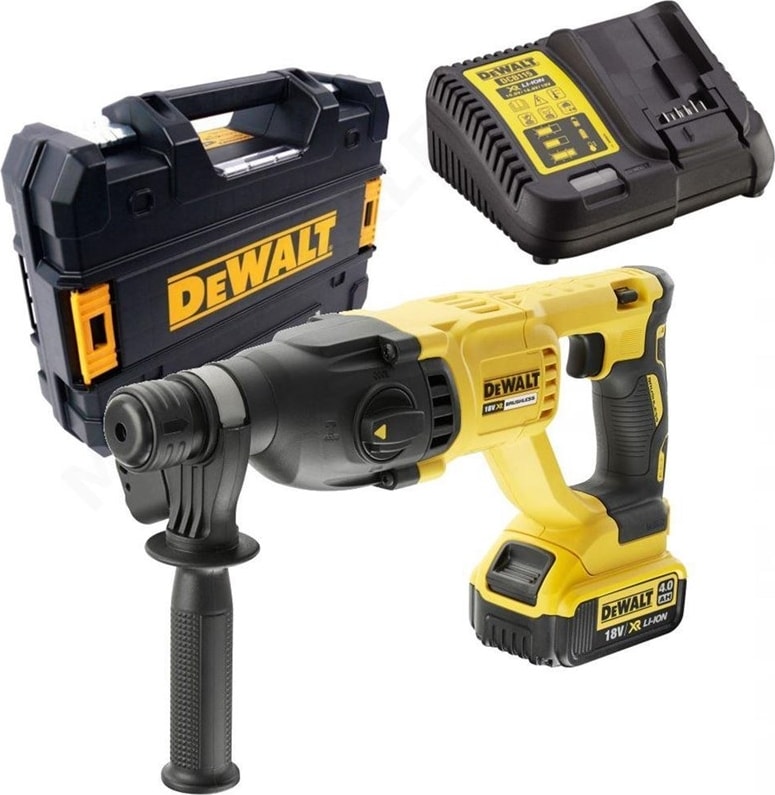 DEWALT DCH133M1 Profesyonel Akülü Kırıcı Delici Sds Plus 18V4.0Ah Li-ion 2.6J
