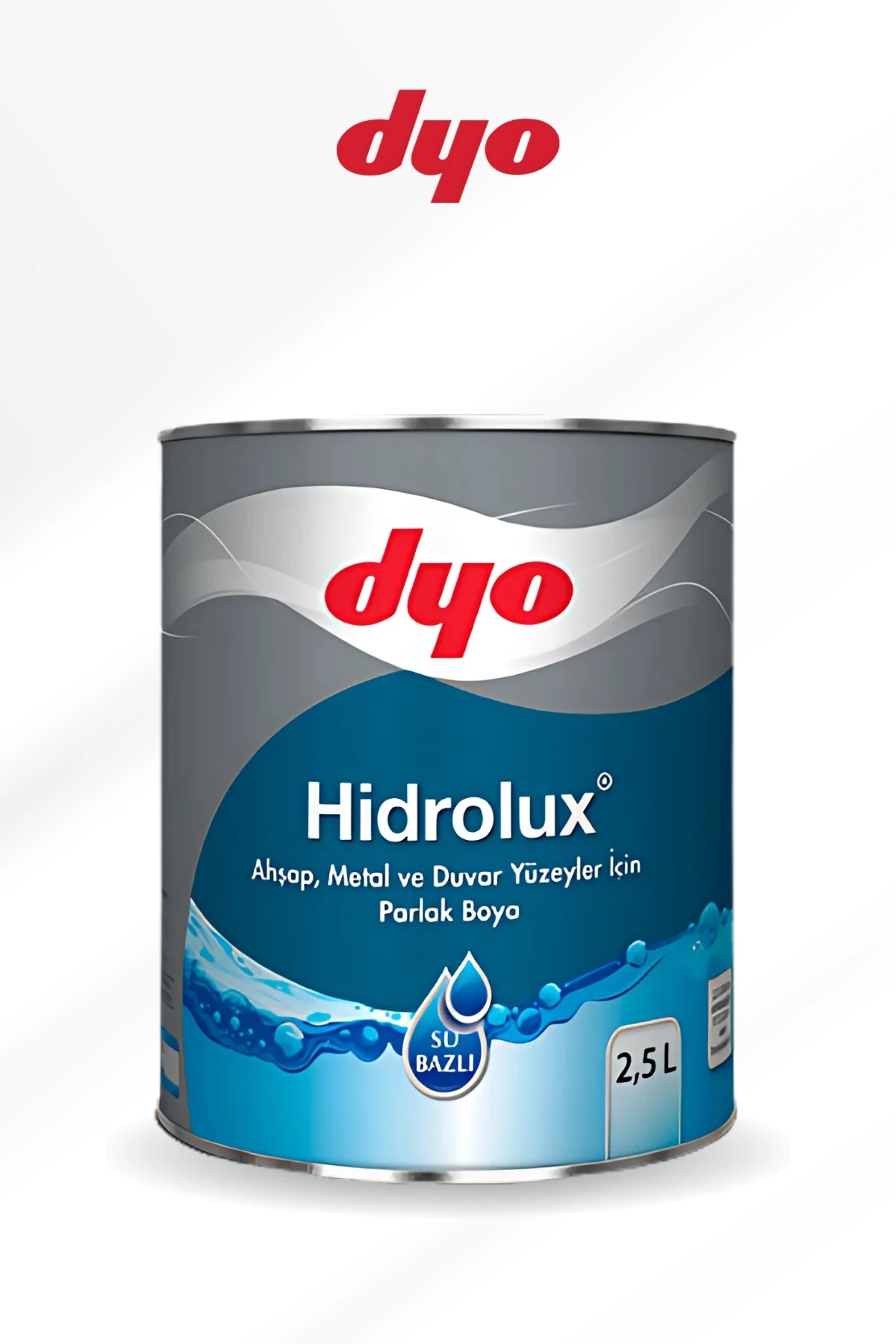 Hidrolüx Beyaz (0,75 L - 2,5 L) | Kokusuz Su Bazlı Ahşap Ve Metal Boyası
