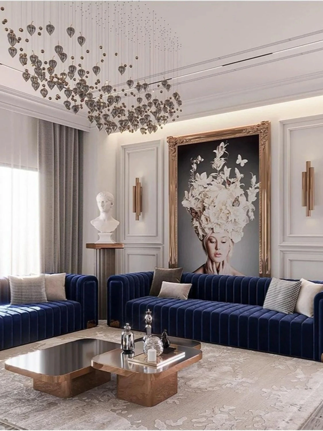 Dekoratif Boyanabilir 4 cm Eğimli Poliüretan Duvar Çıtası (En 4 cm Uzunluk :240CM)