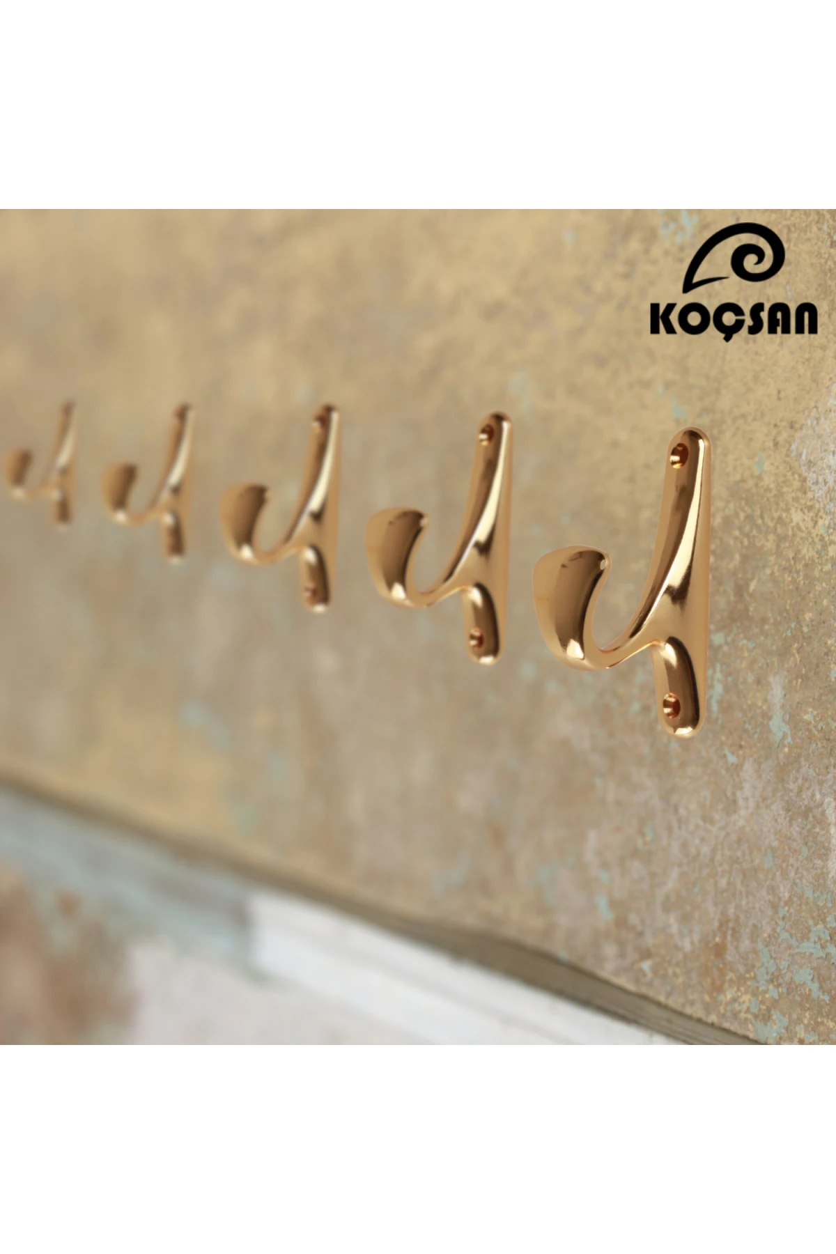 Orkide Altın Askı, Lüks Vestiyer Askısı, Dolap Askılık, Duvar Askılığı, Portmanto Askı