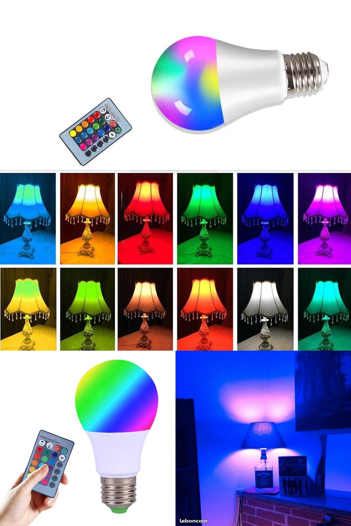 "16 Farklı Renk ve Mod Seçeneği Sunan Akıllı Kumandalı LED Ampul ile Dekorasyona Şıklık Katın!"