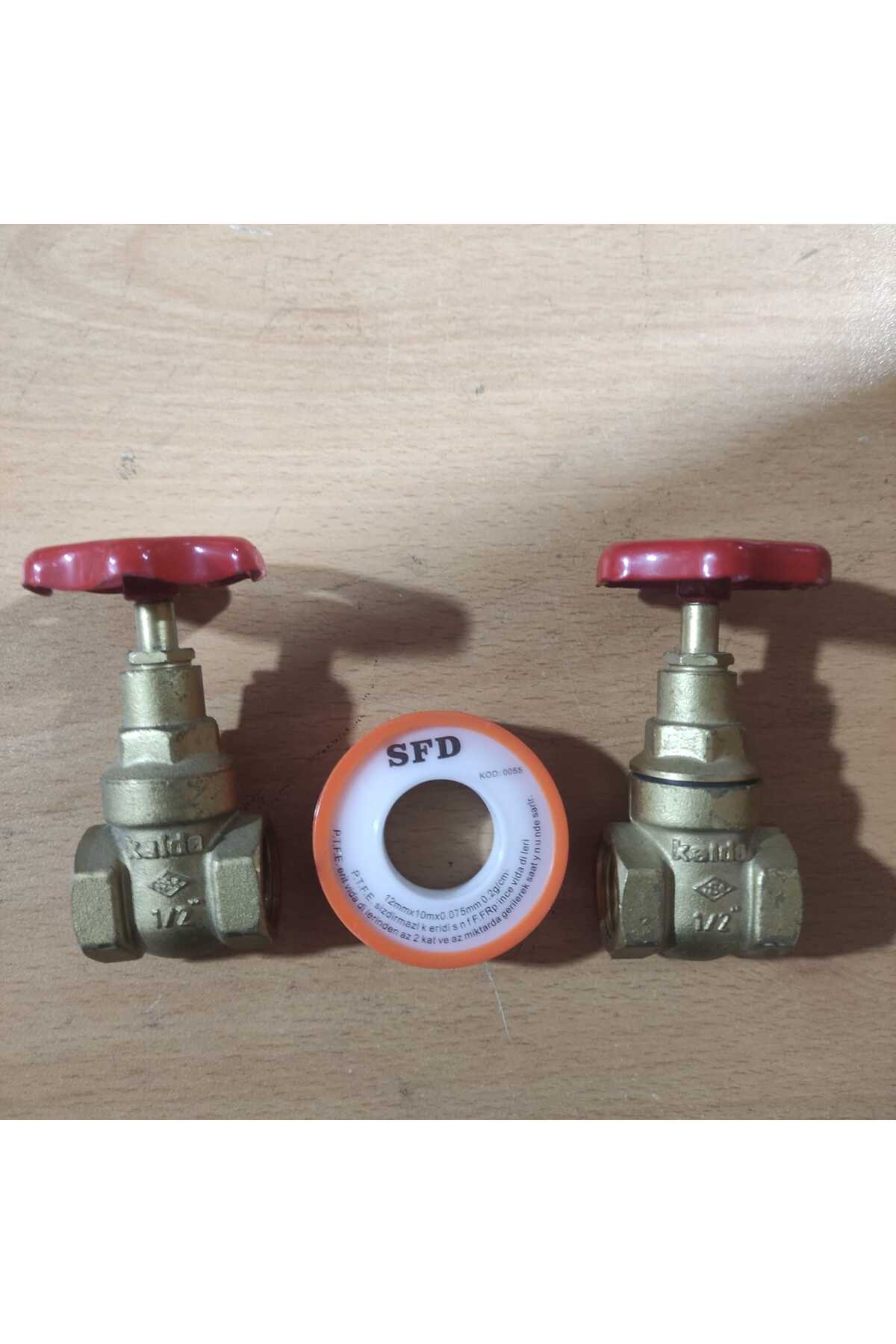 1/2 ŞİBER VANA 2 ADET TEFLON BANT HEDİYELİ