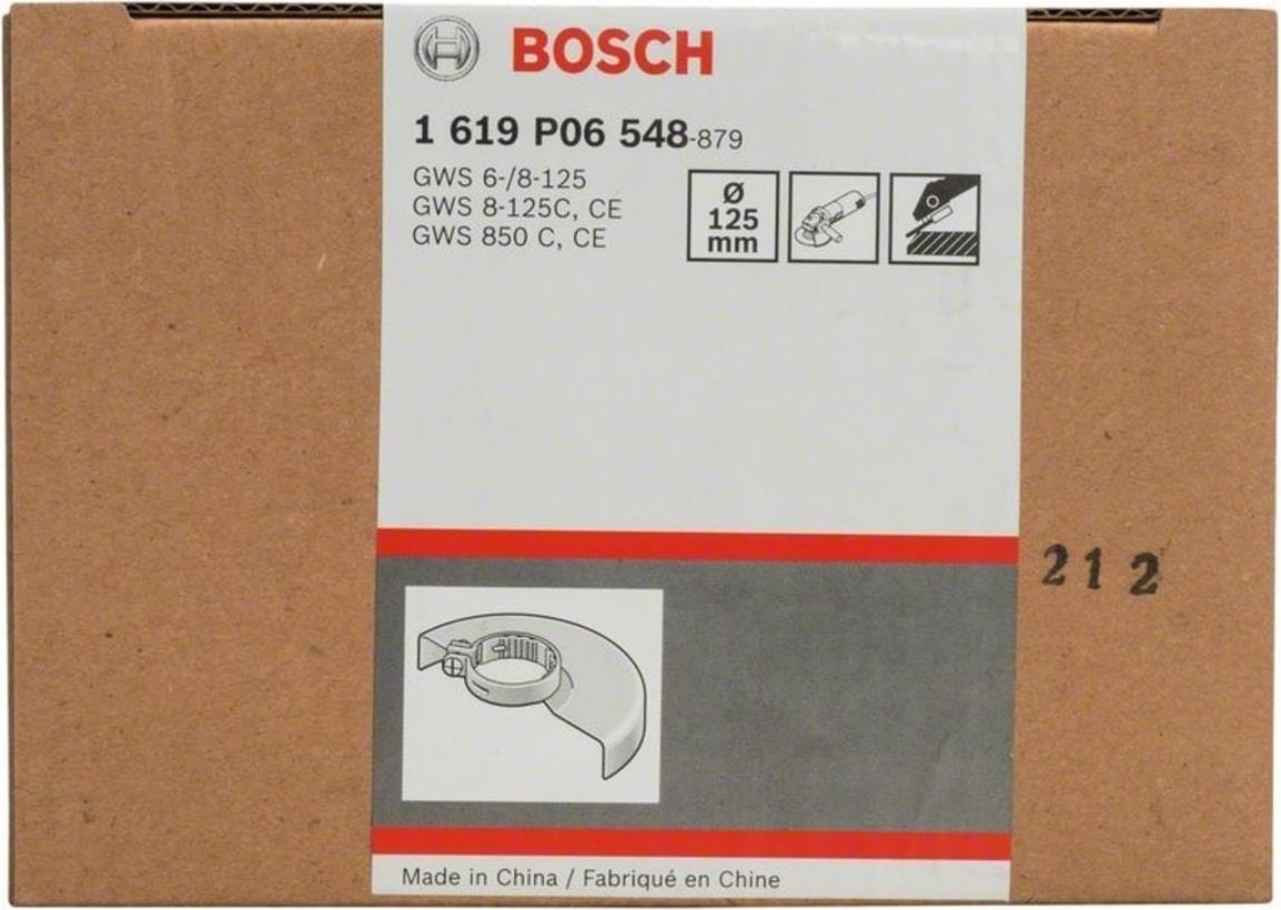 BOSCH 125 mm Taşlama Için Siperlik - 1619P06548