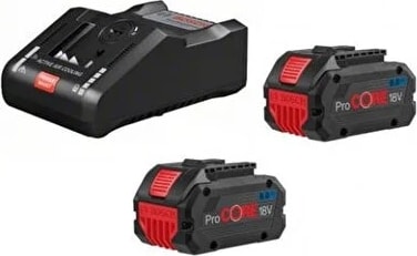 BOSCH 2 x PROCORE18V 8.0AH + Gal 18V-160 C + Gcy 42 Akü Şarj Cihazı Seti 1600A016GP