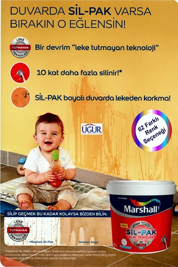 Sil-pak Silikonlu Iç Cephe Boyası - Islak Kum
