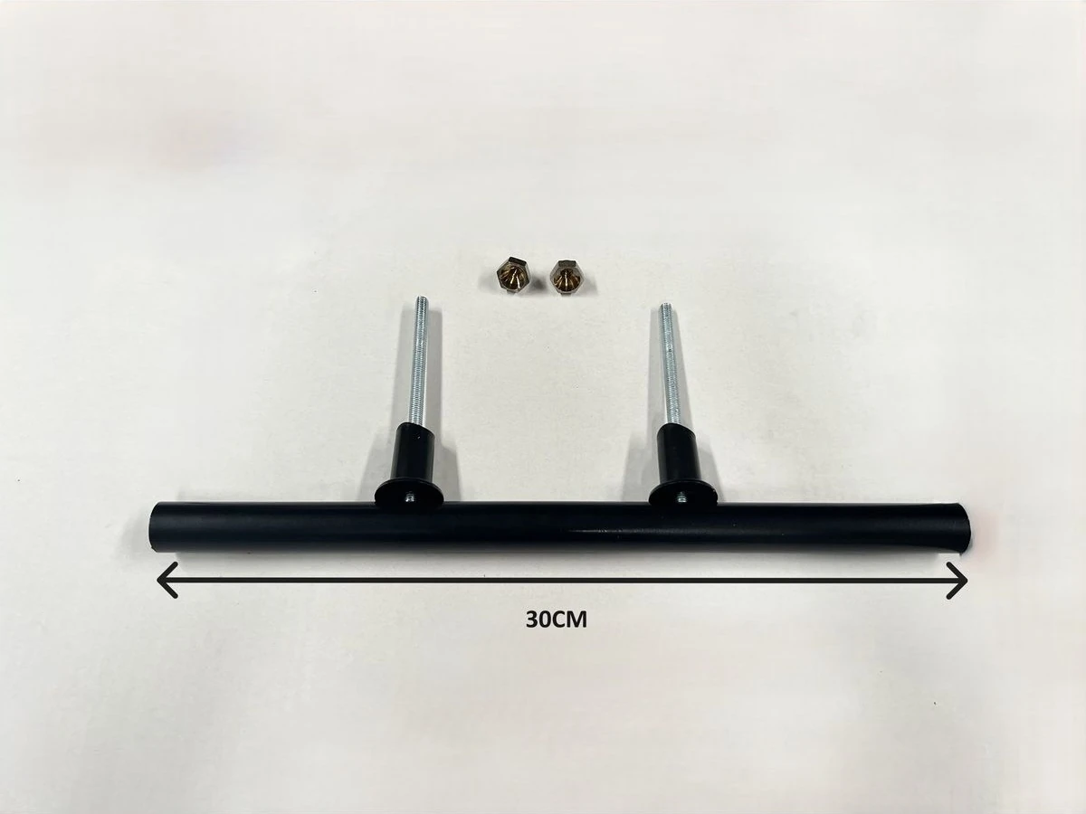 Çelik Kapı Çekme Kolu Boru Tip 30 cm Ayarlanabilir Sistem