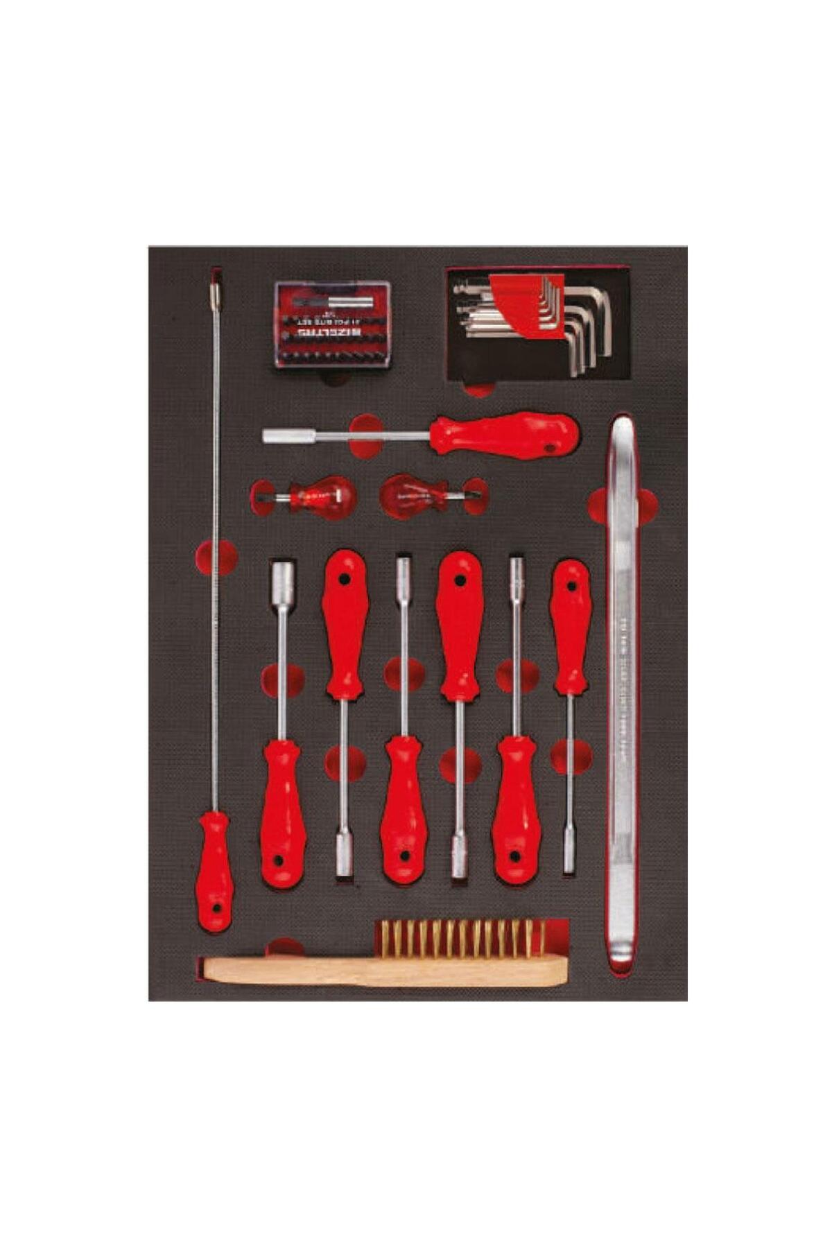 İZELTAŞ Pro8 206 Parça 8 Çekmeceli Dolu Takım Dolabı