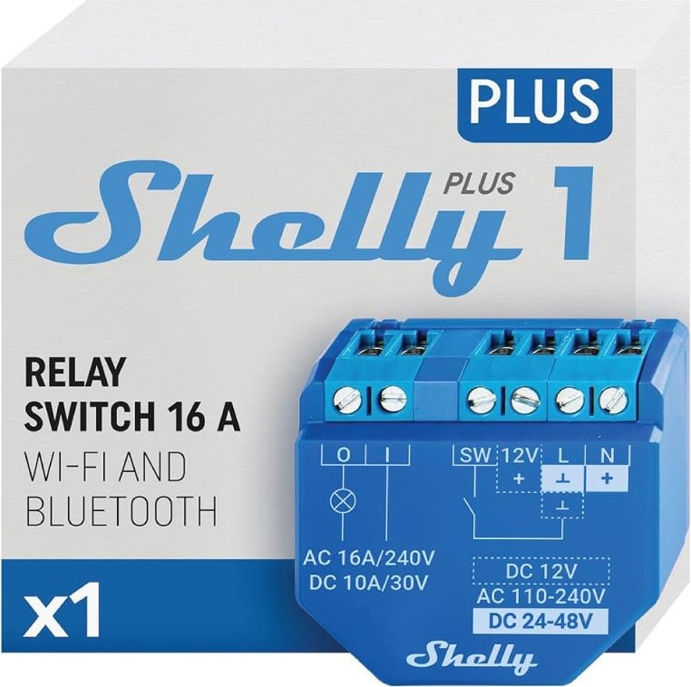 Plus 1 Wi-Fi ve Bluetooth Akıllı Röle
