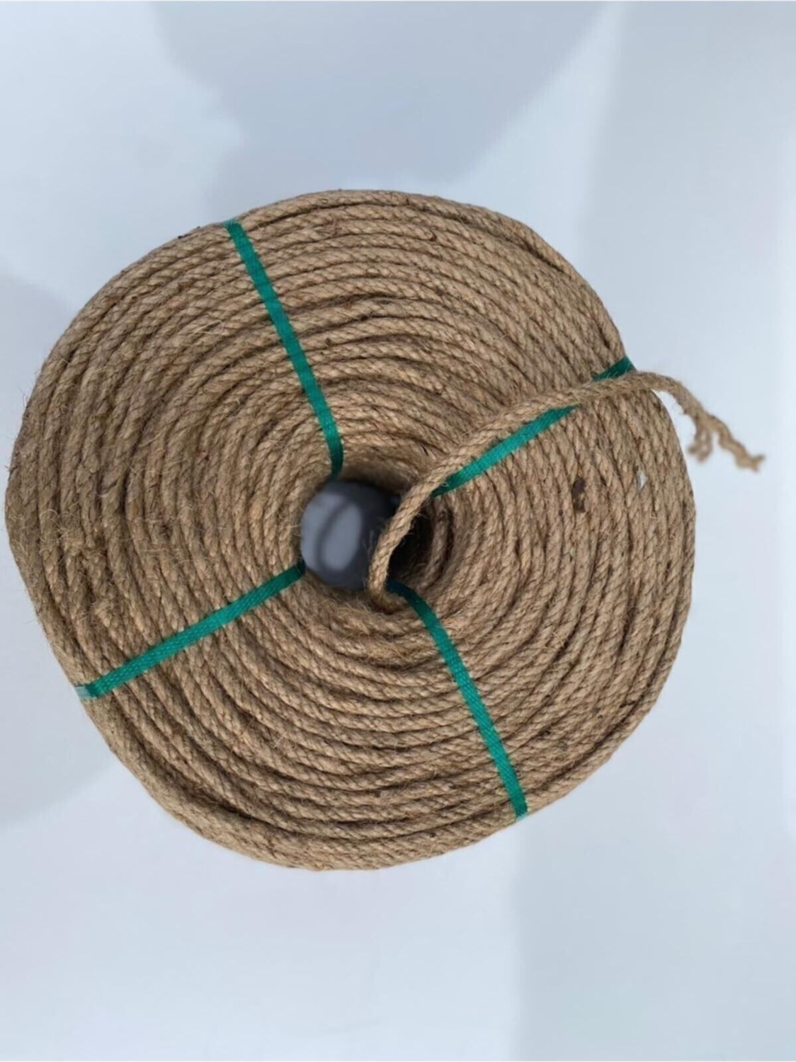 Altın 6mm 100 mt Jut Halat Urgan Kendir Jut Ip 6mm