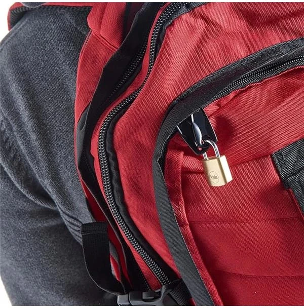 Y110B/20/111/2 - 20MM Pirinç Asma Kilit 2'li Set - Standart Koruma - Çelik Halka - 3 Anahtar