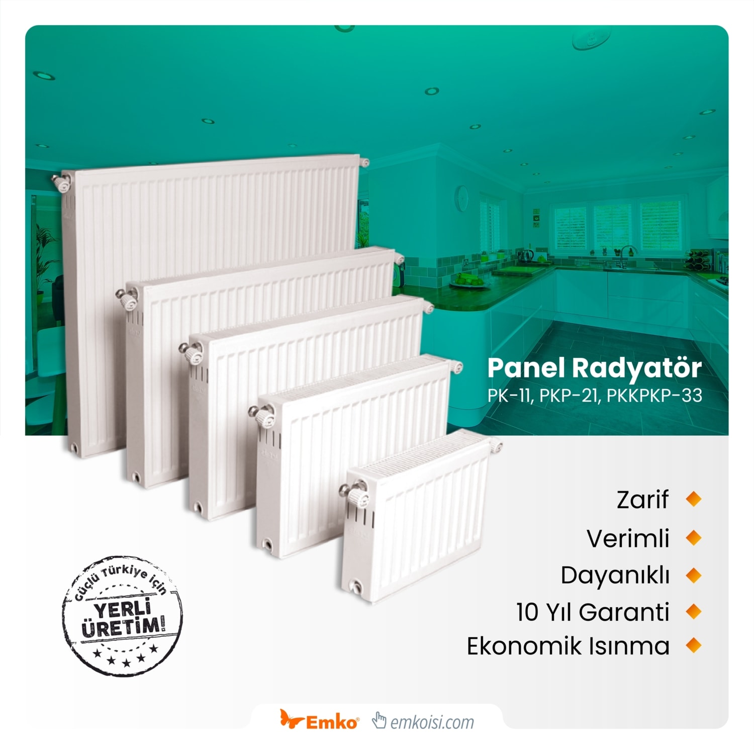 Panel Radyatör 400X1600