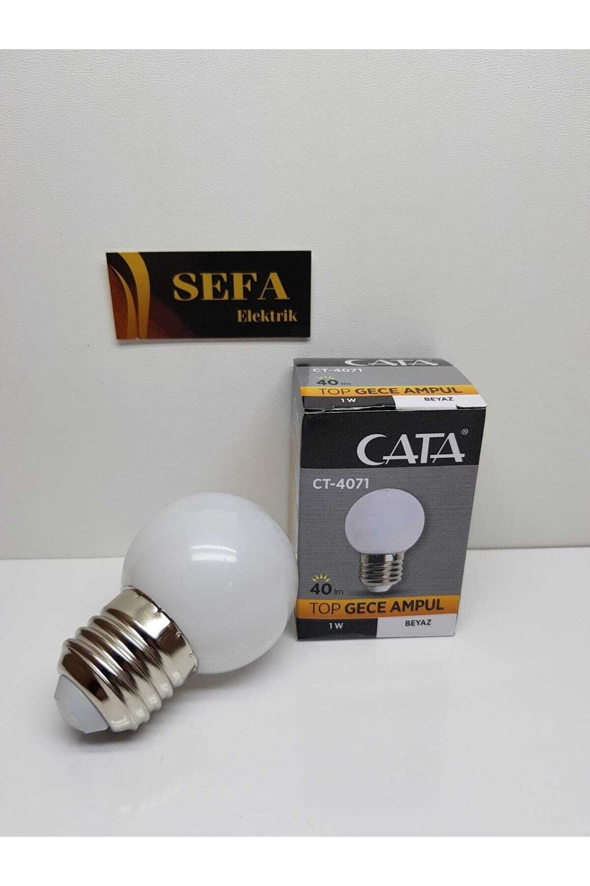 1 Watt Led Gece Lambası Beyaz E27 Duy Sefa Elektrik