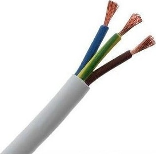 TTR Kablo 3 x 2,5 mm Beyaz 10 m