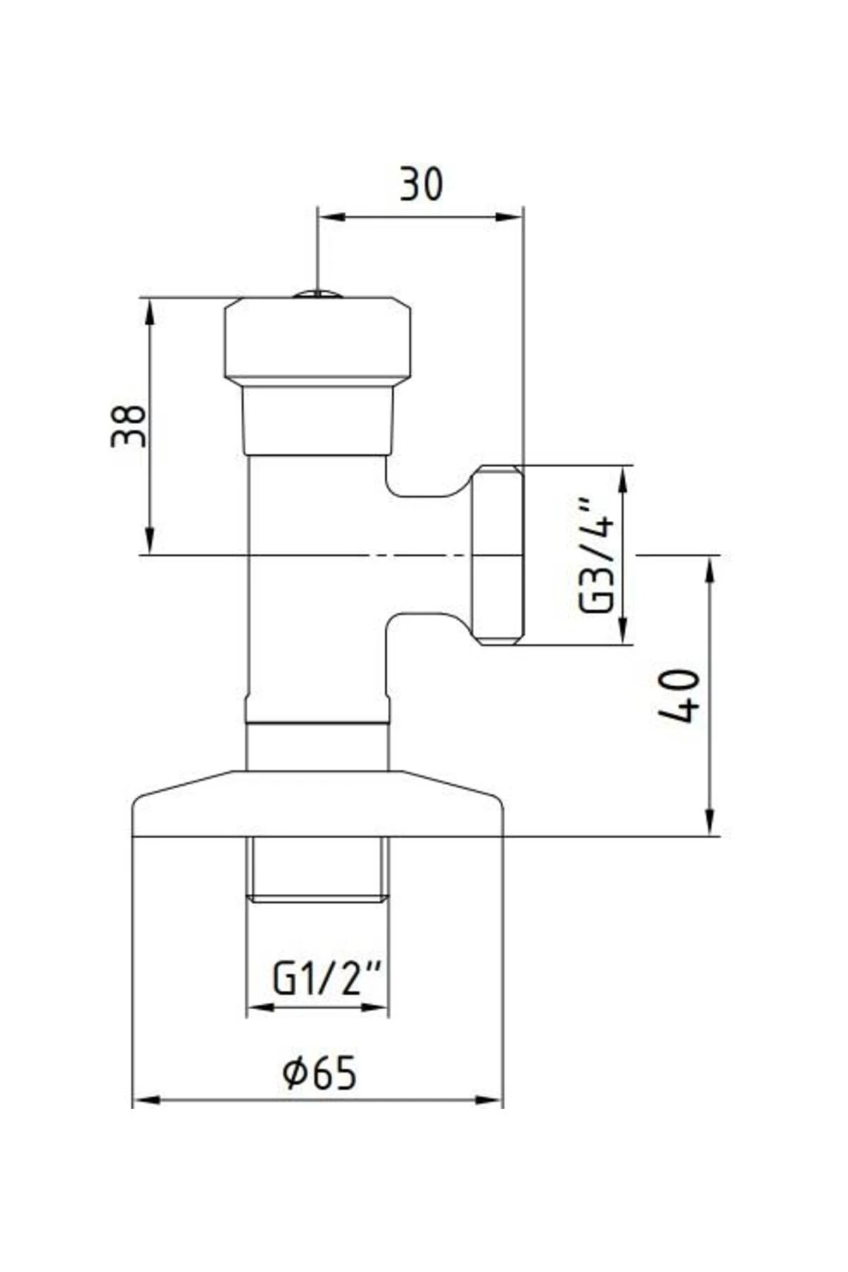 2 Adet ECA Çamaşır Musluğu Poşet Ambalajlı 102109450 E.C.A.