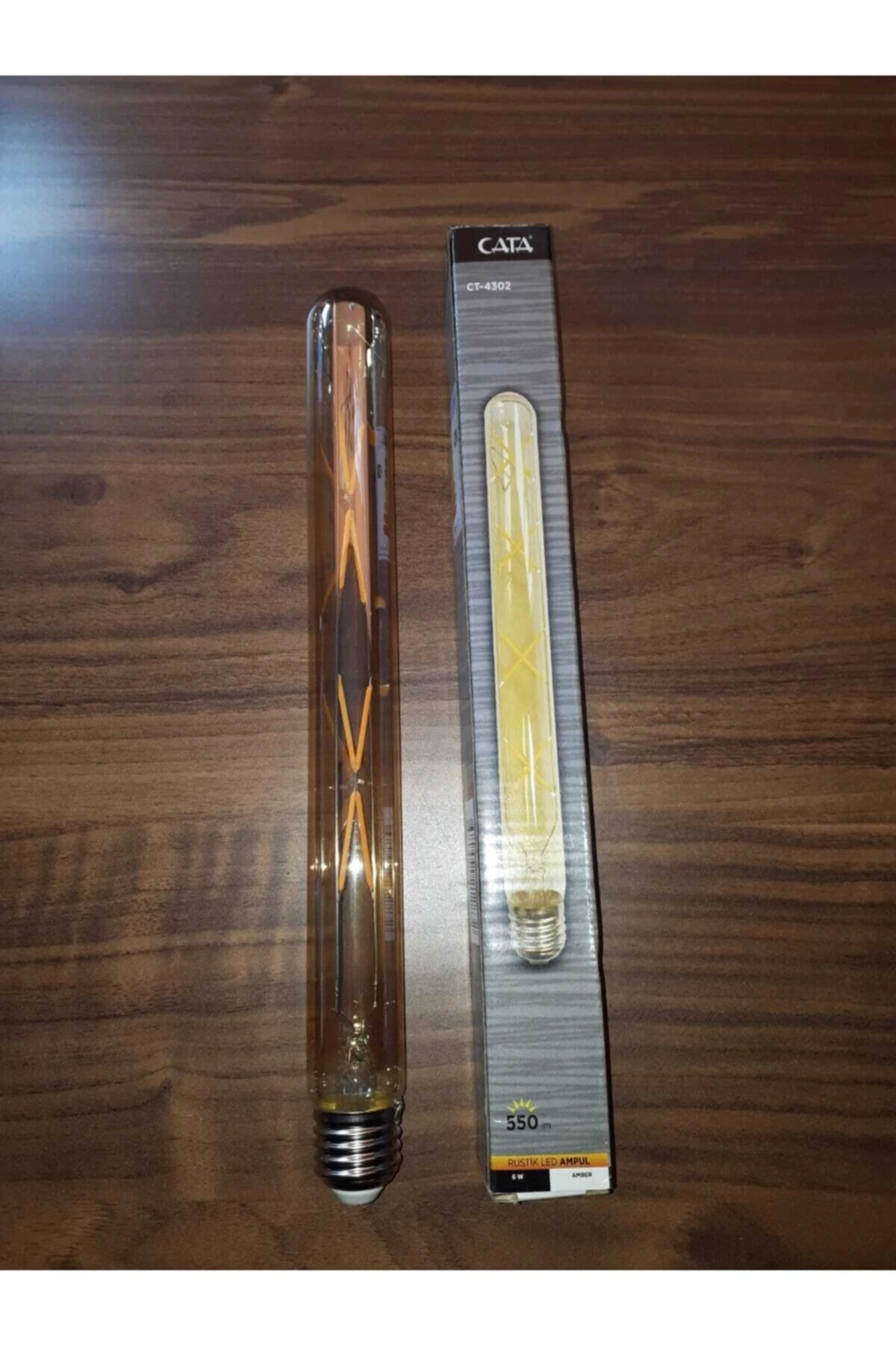 Ct 4302 6w Rustik Led Ampul Amber