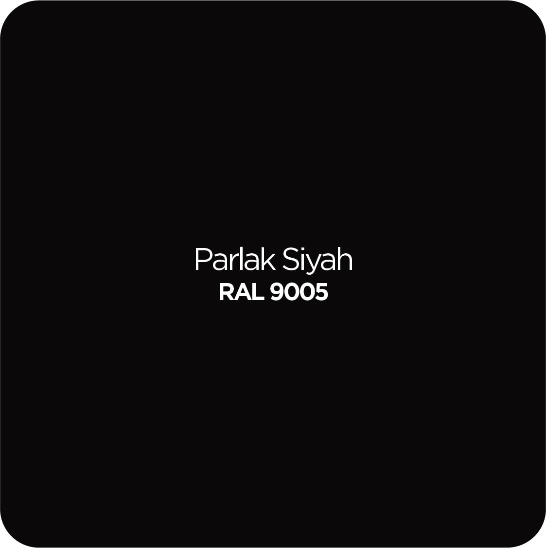 Akrilik Parlak Siyah Sprey Boya 400 ml - RAL 9005