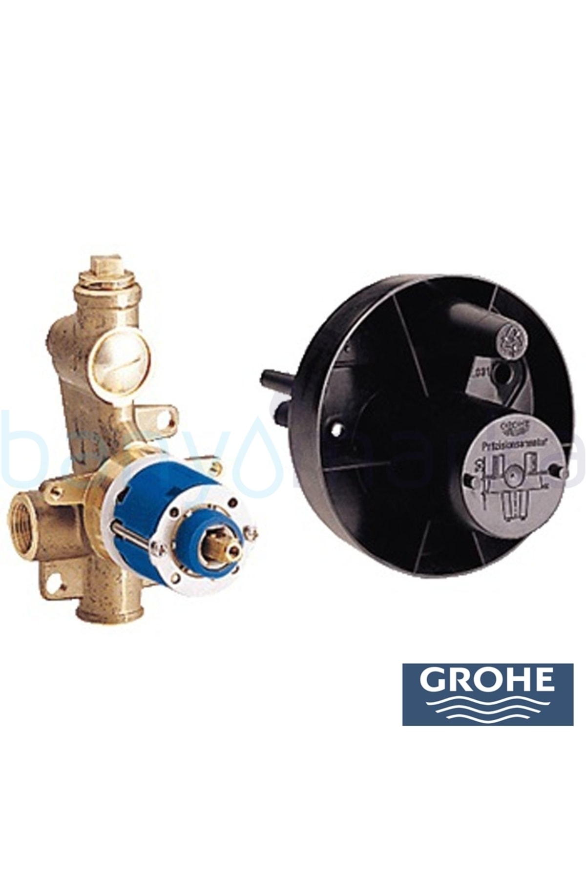 Eurosmart Cosmopolitan Ankastre Banyo Bataryası, Tepe ve El Duşu, Çıkış Ucu Seti - 32879SET1