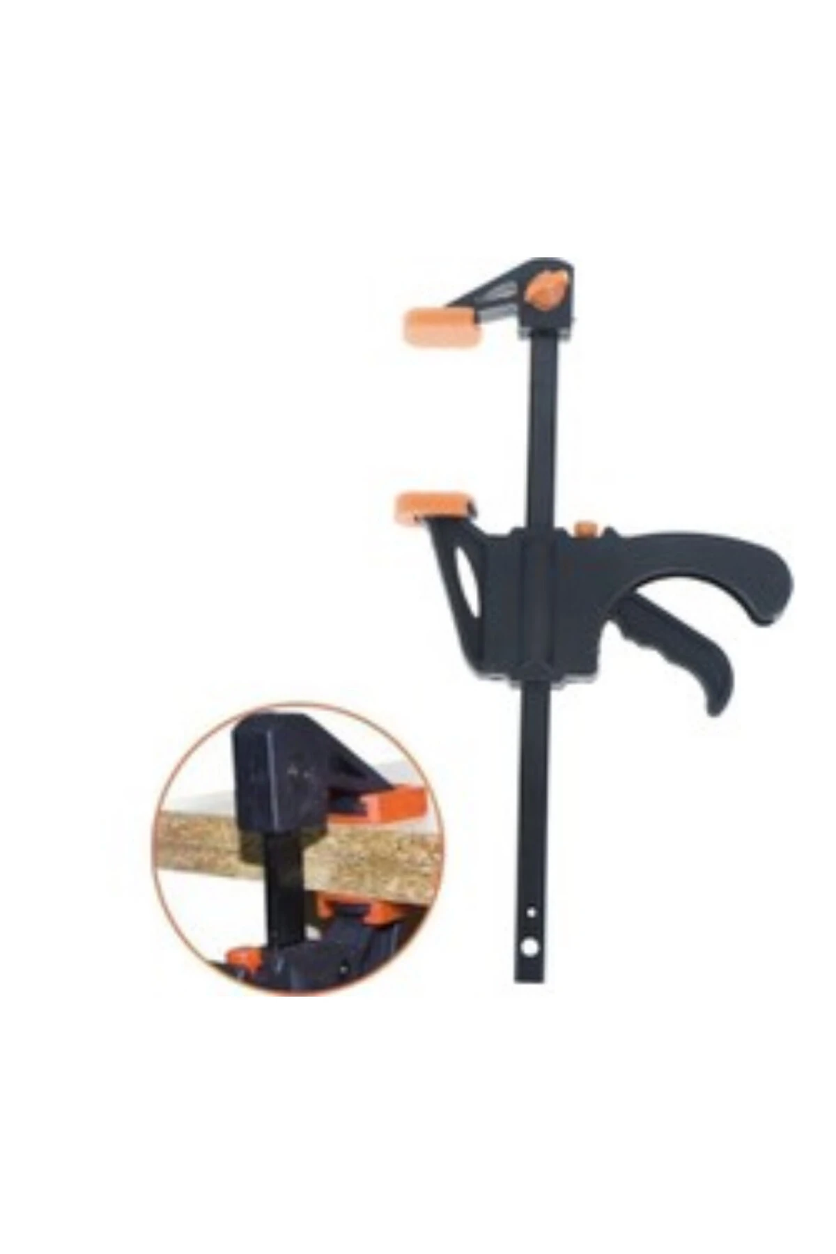 4 İnc Ahşap İşleme Kelepçe Klipsi Vidalı İşkence Aleti Marangoz El Aleti 20 cm