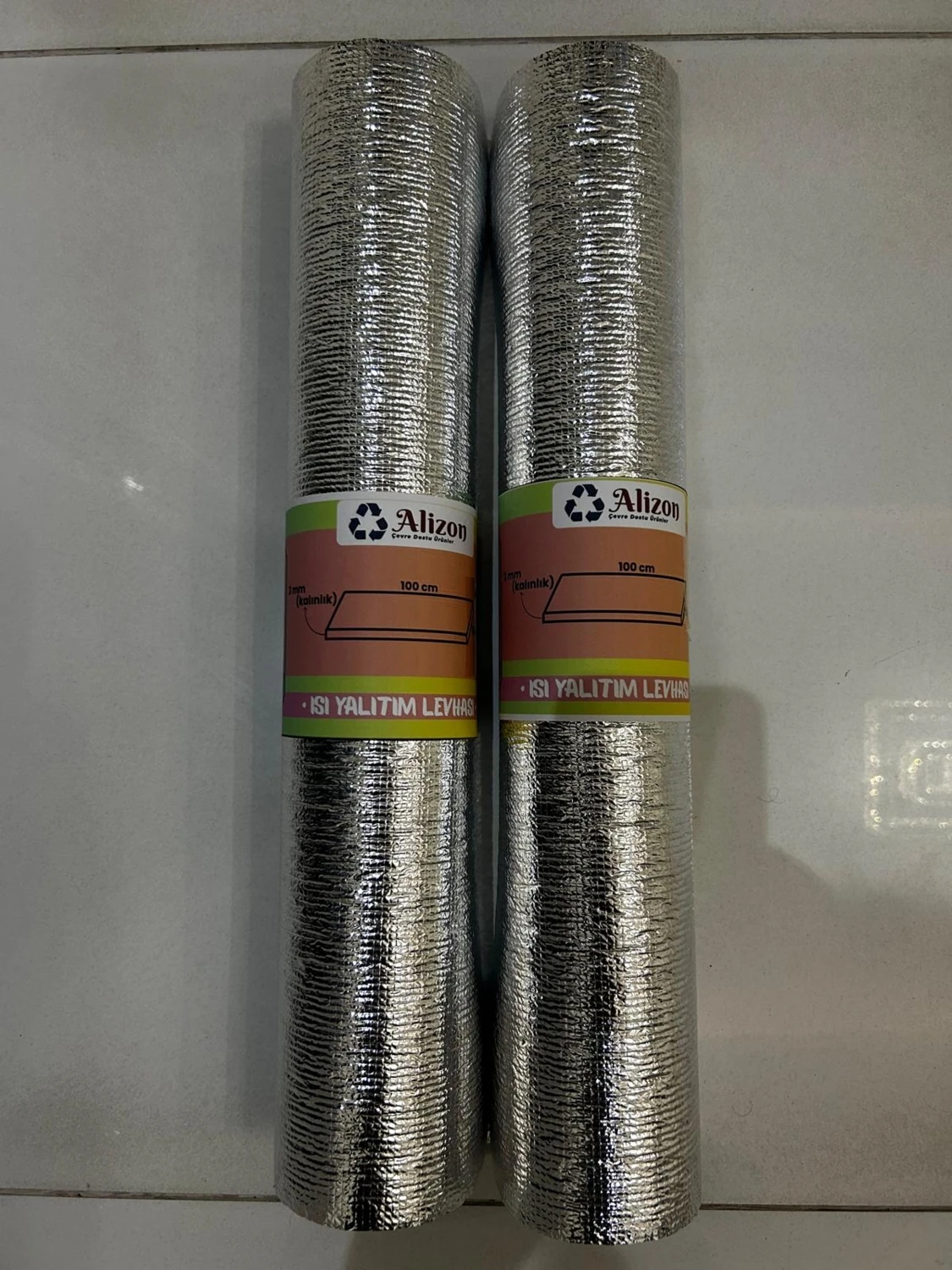 3 mm Kalınlığında Petek, Radyatör Arkası Folyo Plaka Kalorifer Soba Arkalığı Isı Yalıtım Levhası