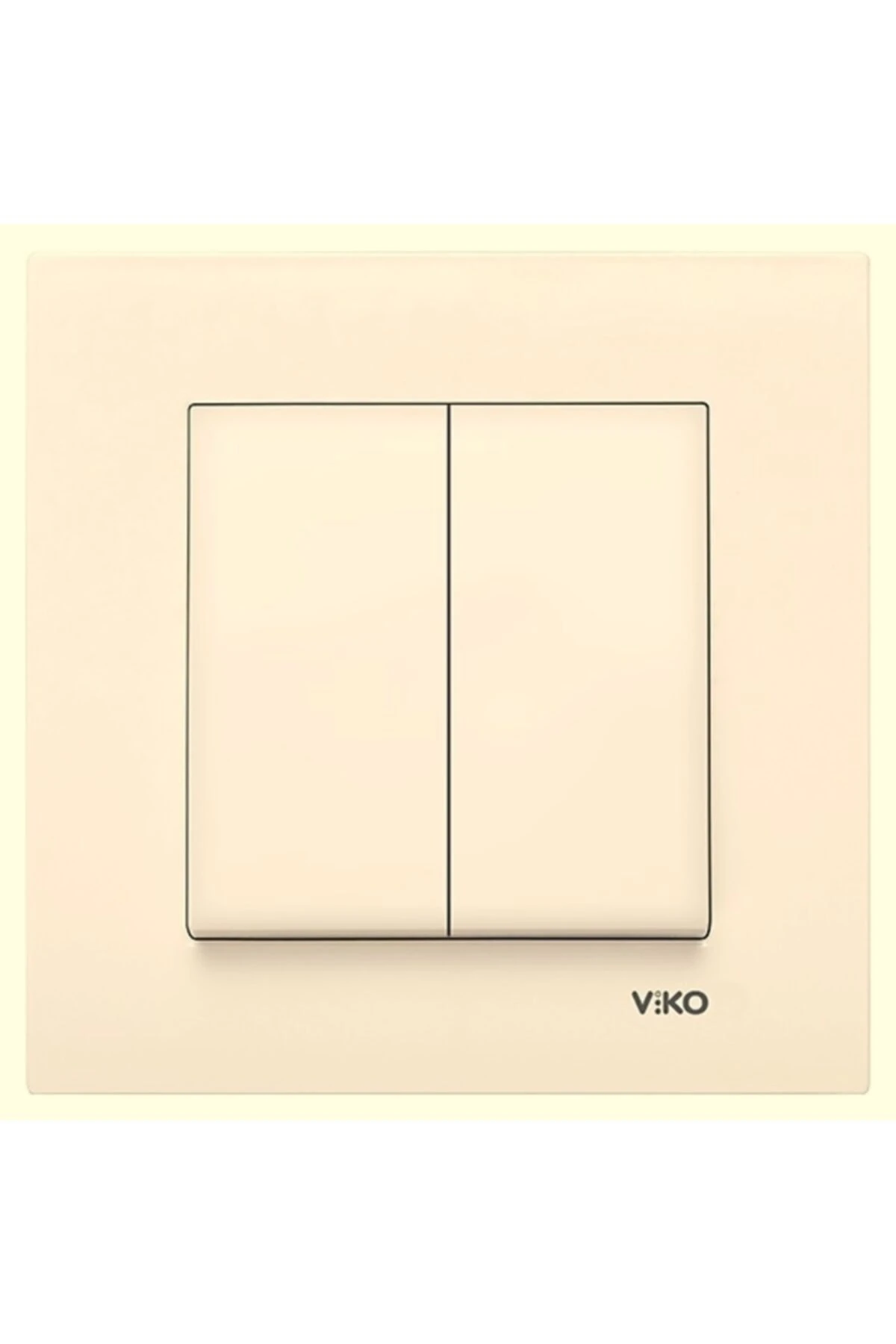 Karre Komütatör Ikili Anahtar krem