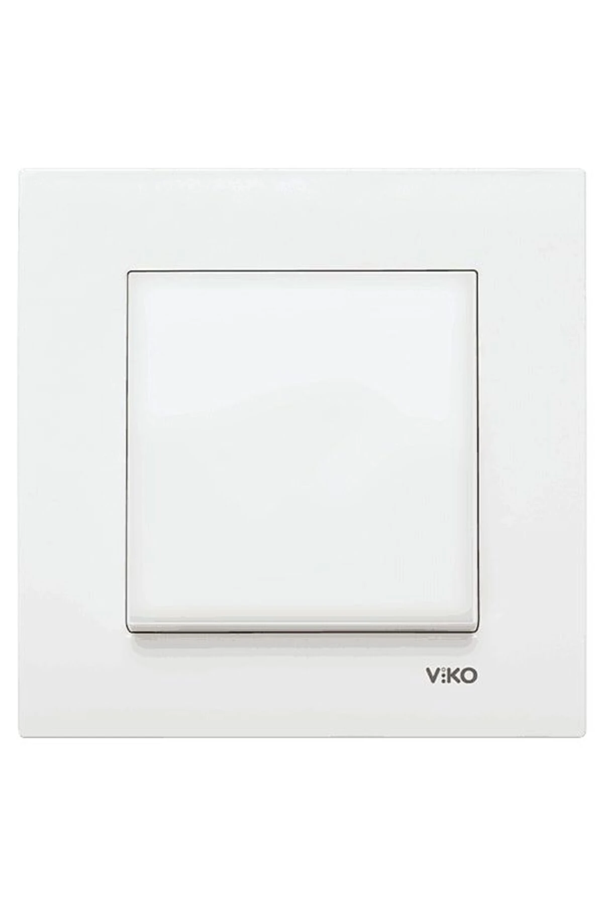 Viko Karre Tekli Anahtar Beyaz 909670011