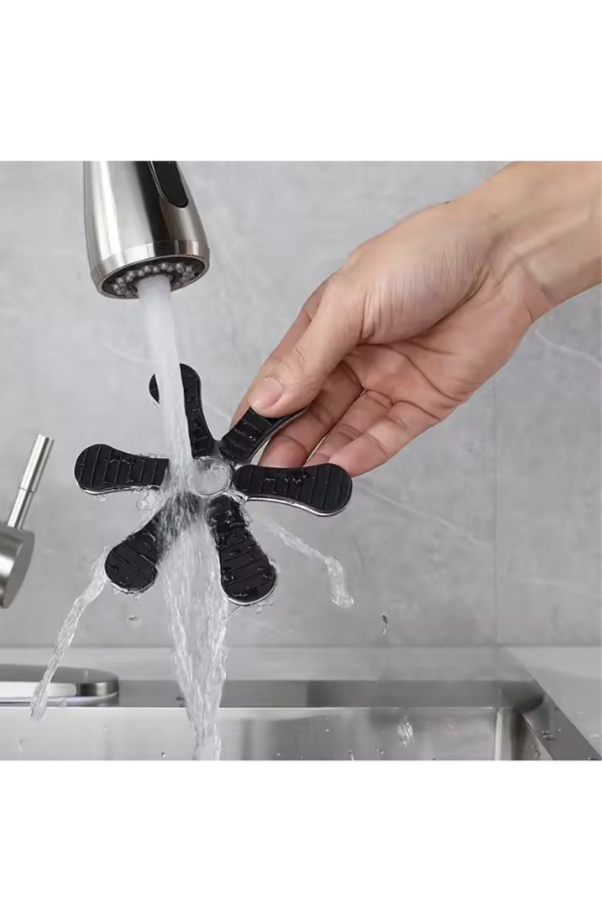 Moderno Double Paslanmaz Çelik Bardak Yıkamalı 2 Göz Akıllı Mutfak Evyesi INOKS Renk 96x50cm