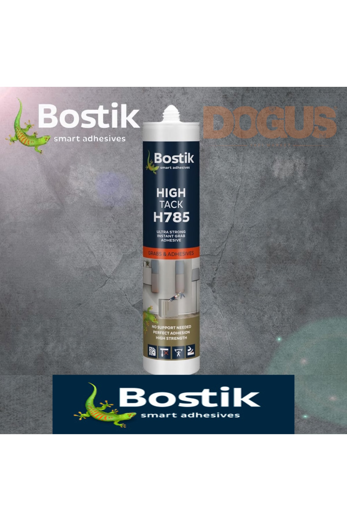 H785 Ultra Güçlü Anında Yapışan Silikon