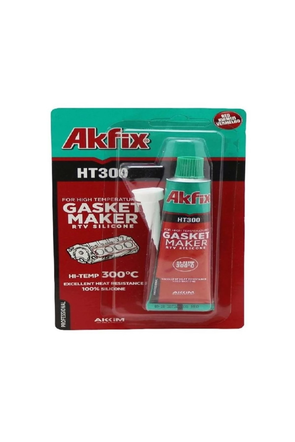 Ht300 Sa215 Sıvı Conta 50 gr Kırmızı