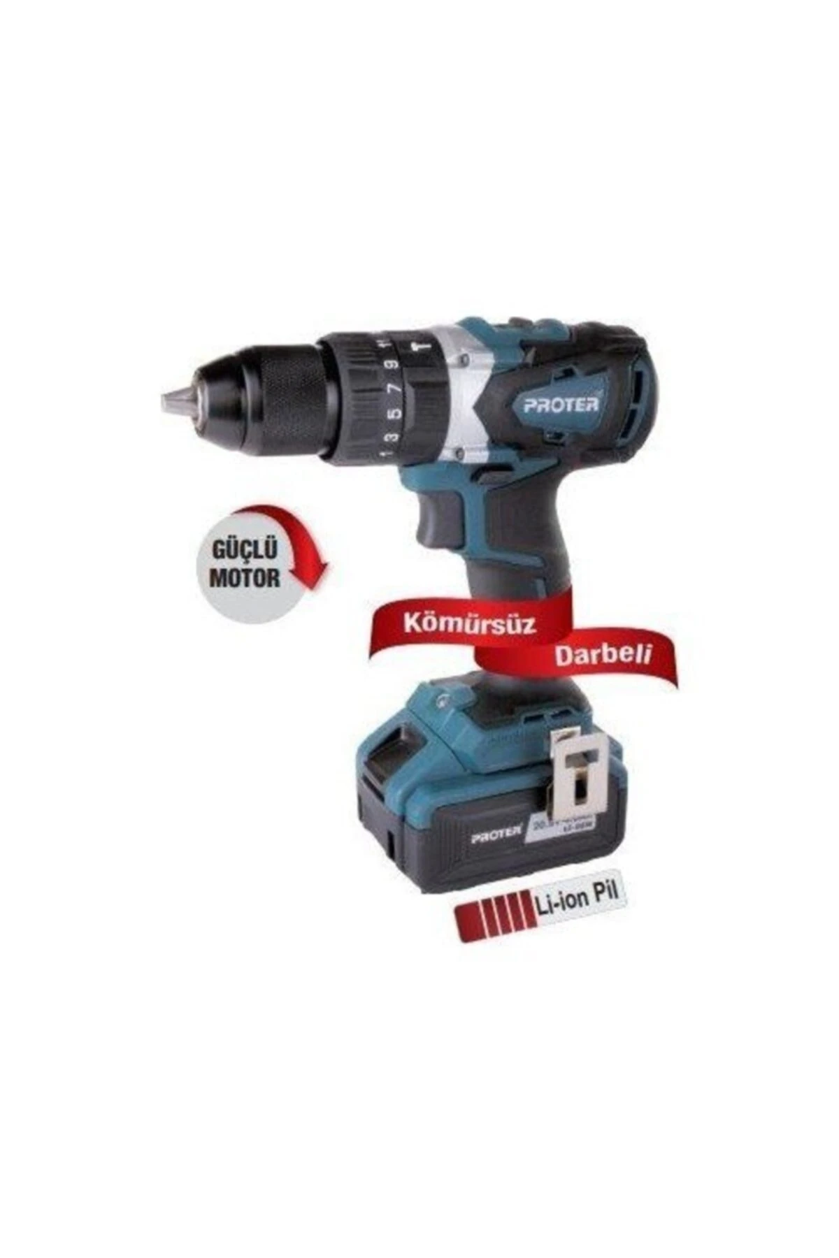 Pst 740 Bl 20 V.4 Ah Darbeli Kömürsüz Şarjlı Matkap