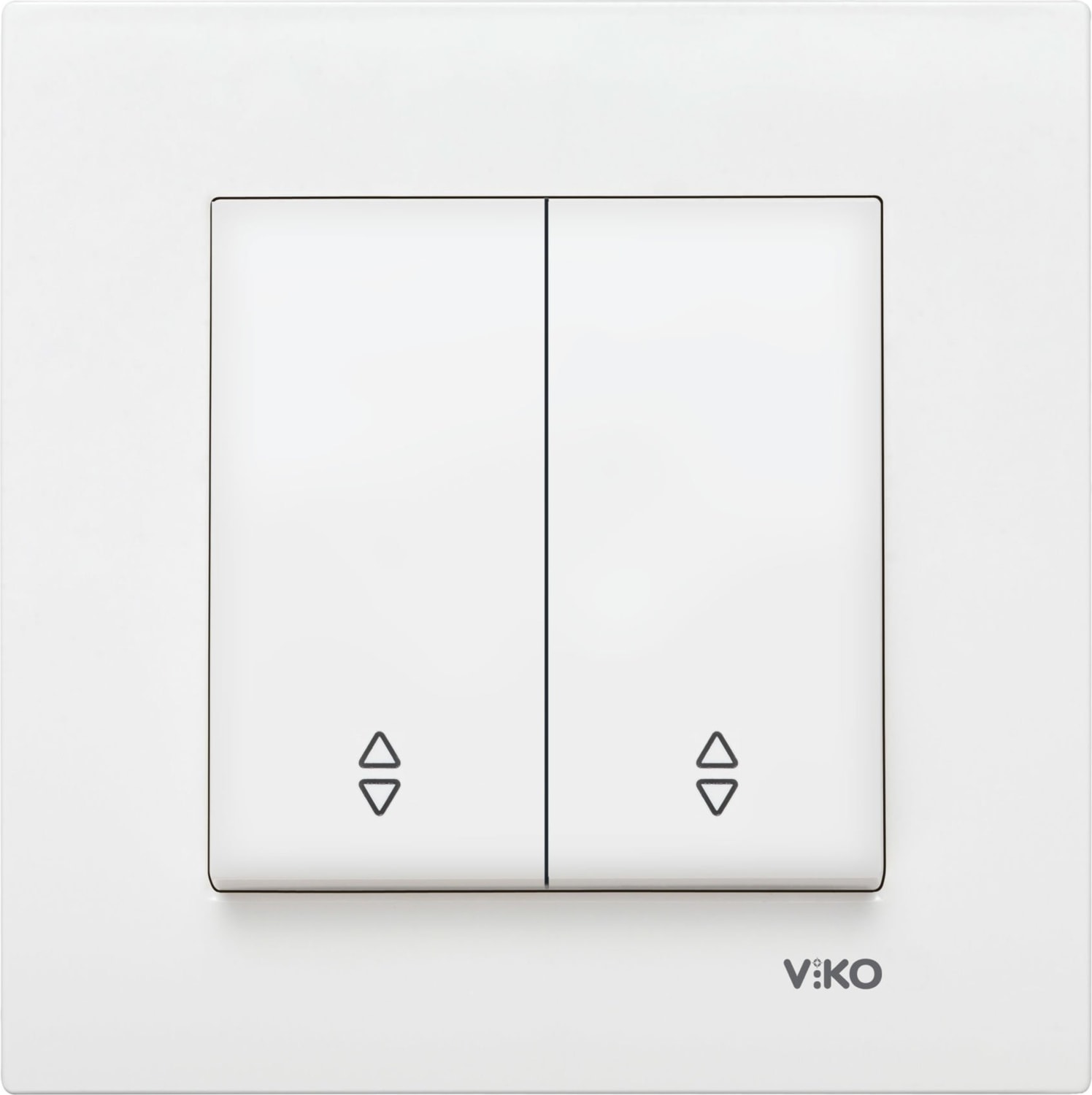 Karre Beyaz Komütatör Vavien Anahtar Çerçeveli