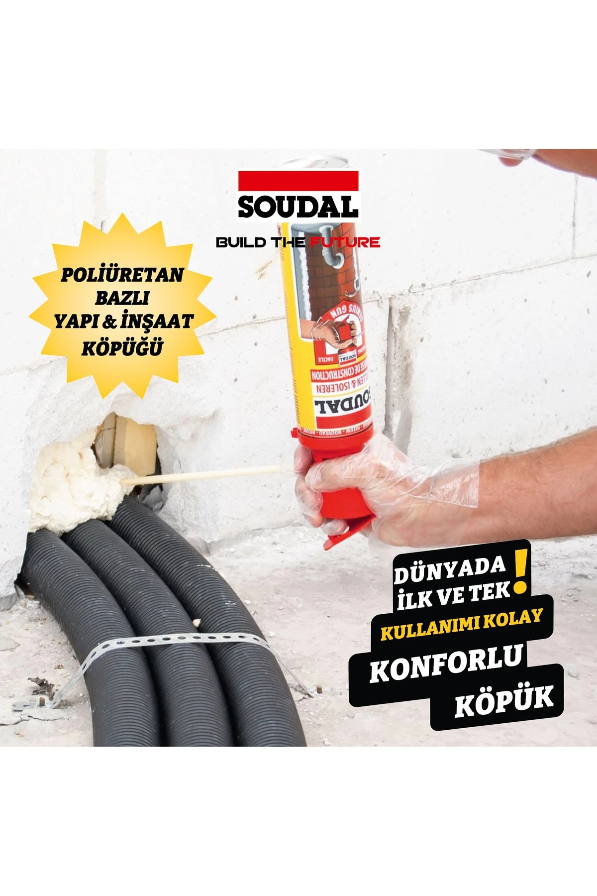 Soudafoam Comfort Köpük 750ml Koli -12 Adet-