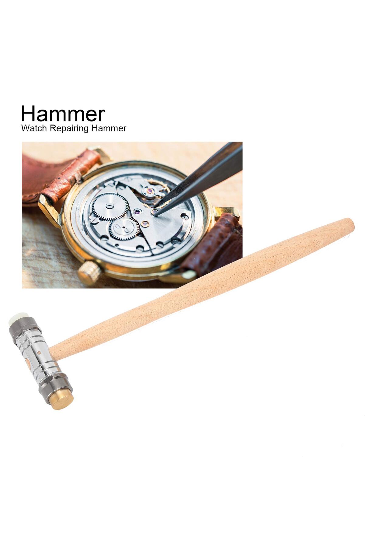 Kuyumcular için hobiciler için hobi amaçlı mini çekiç çift taraf