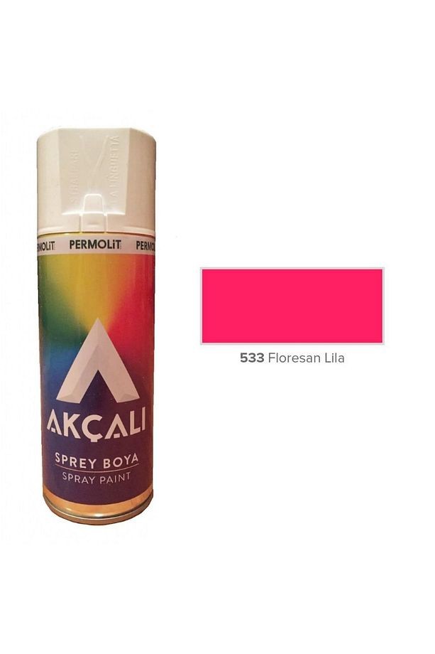 Akrilik Sprey Boya Floresan Li?la Pembe 400 Ml - 533