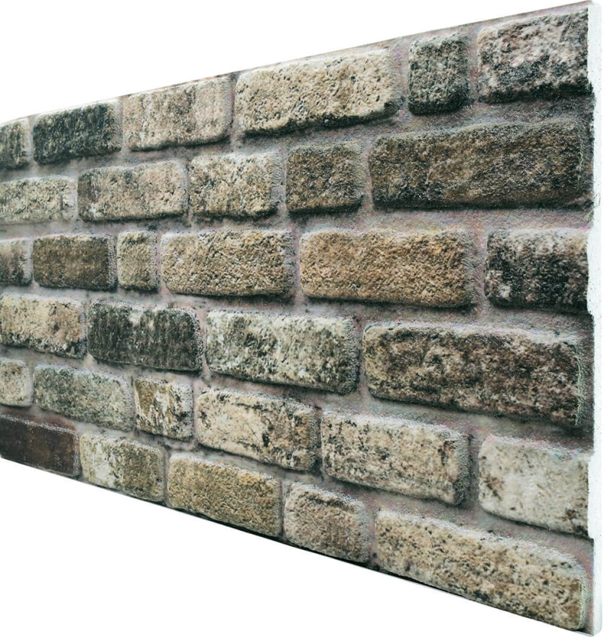 5 Adet (2,5m2) x Tuğla Desenli 3 Boyutlu Renkli Strafor Köpük Duvar Kaplama Paneli (BR-505)