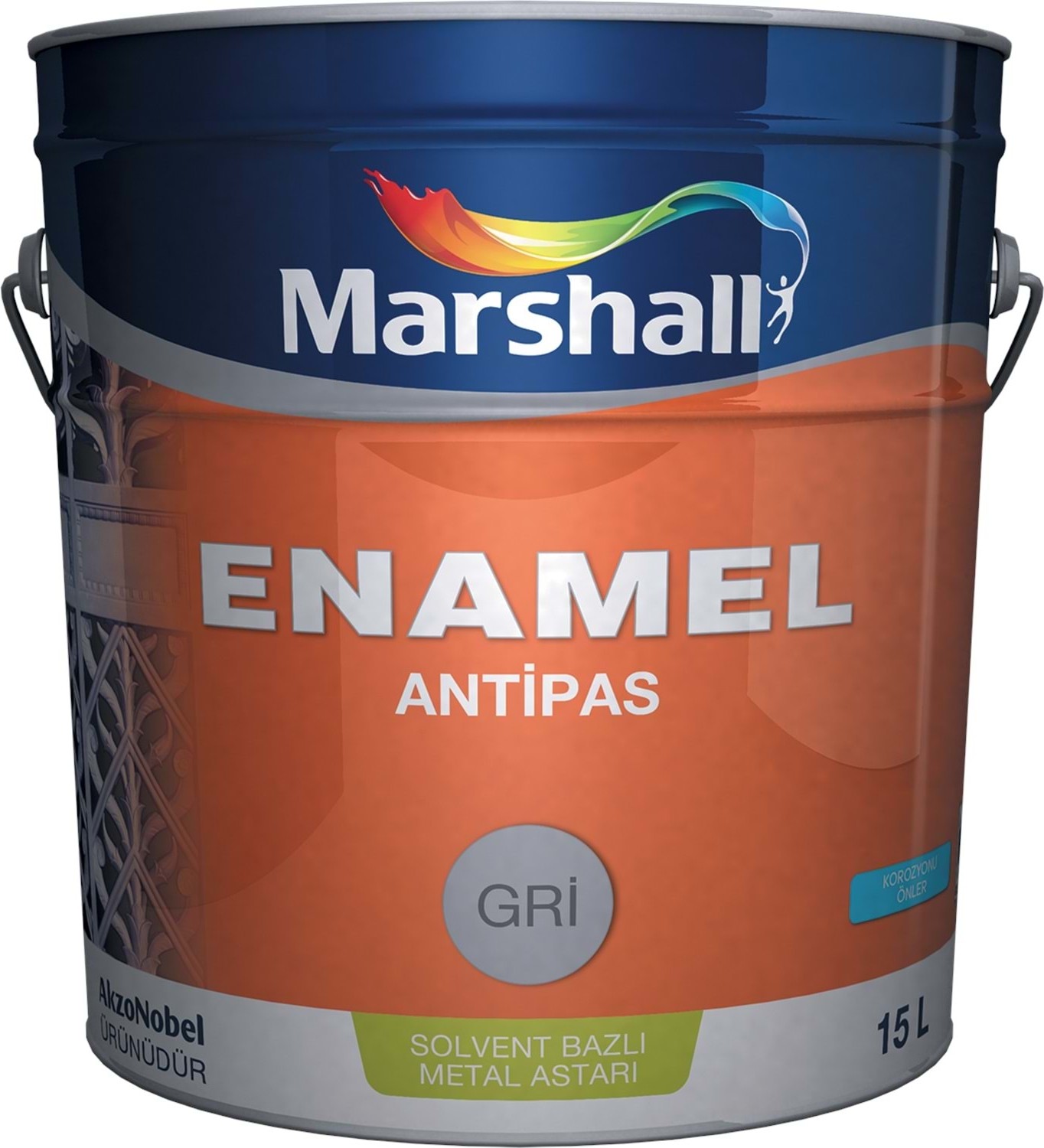 Enamel Antipas 2.5l Gri