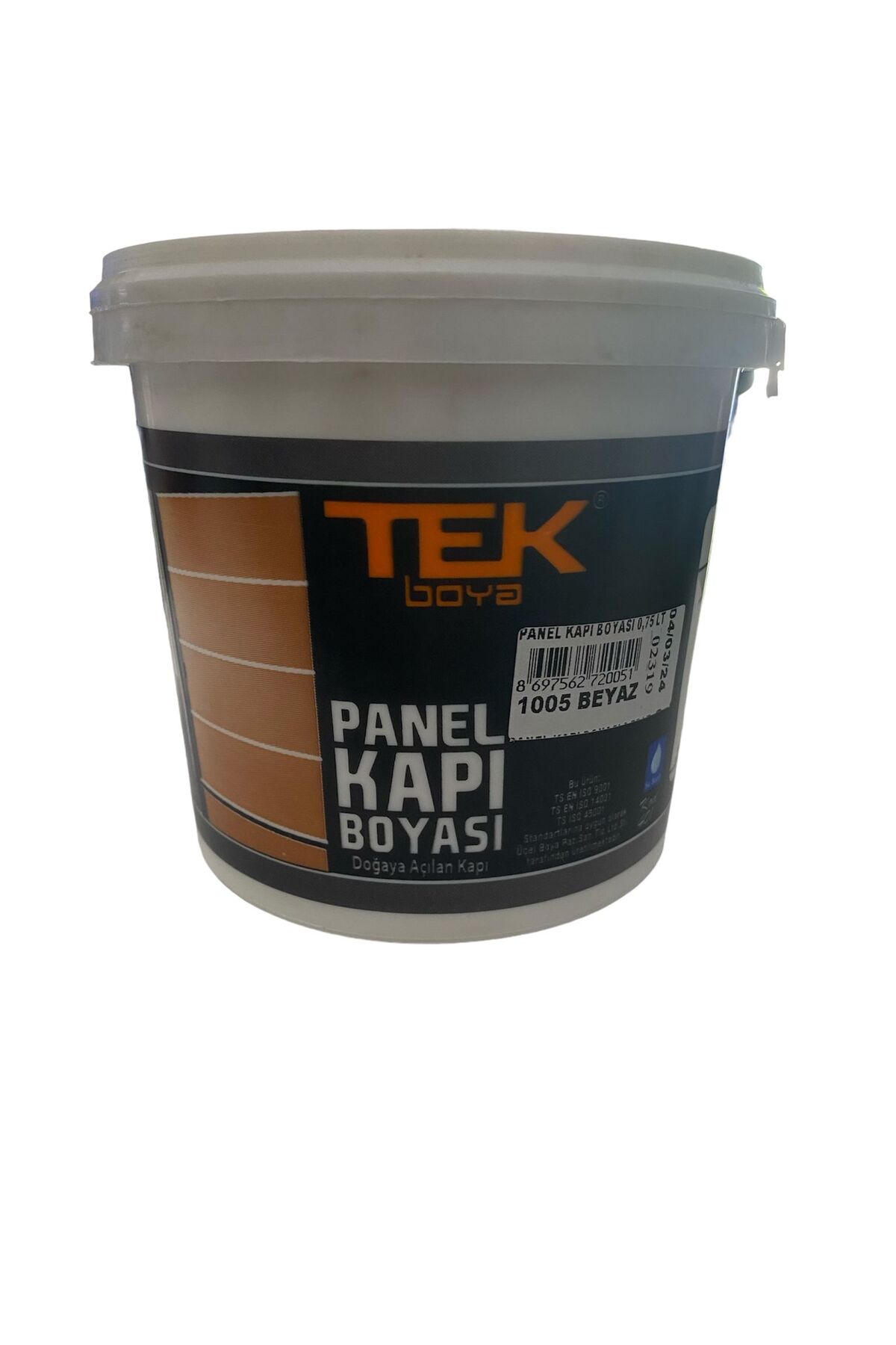 TEK PANEL KAPI BOYASI BEYAZ