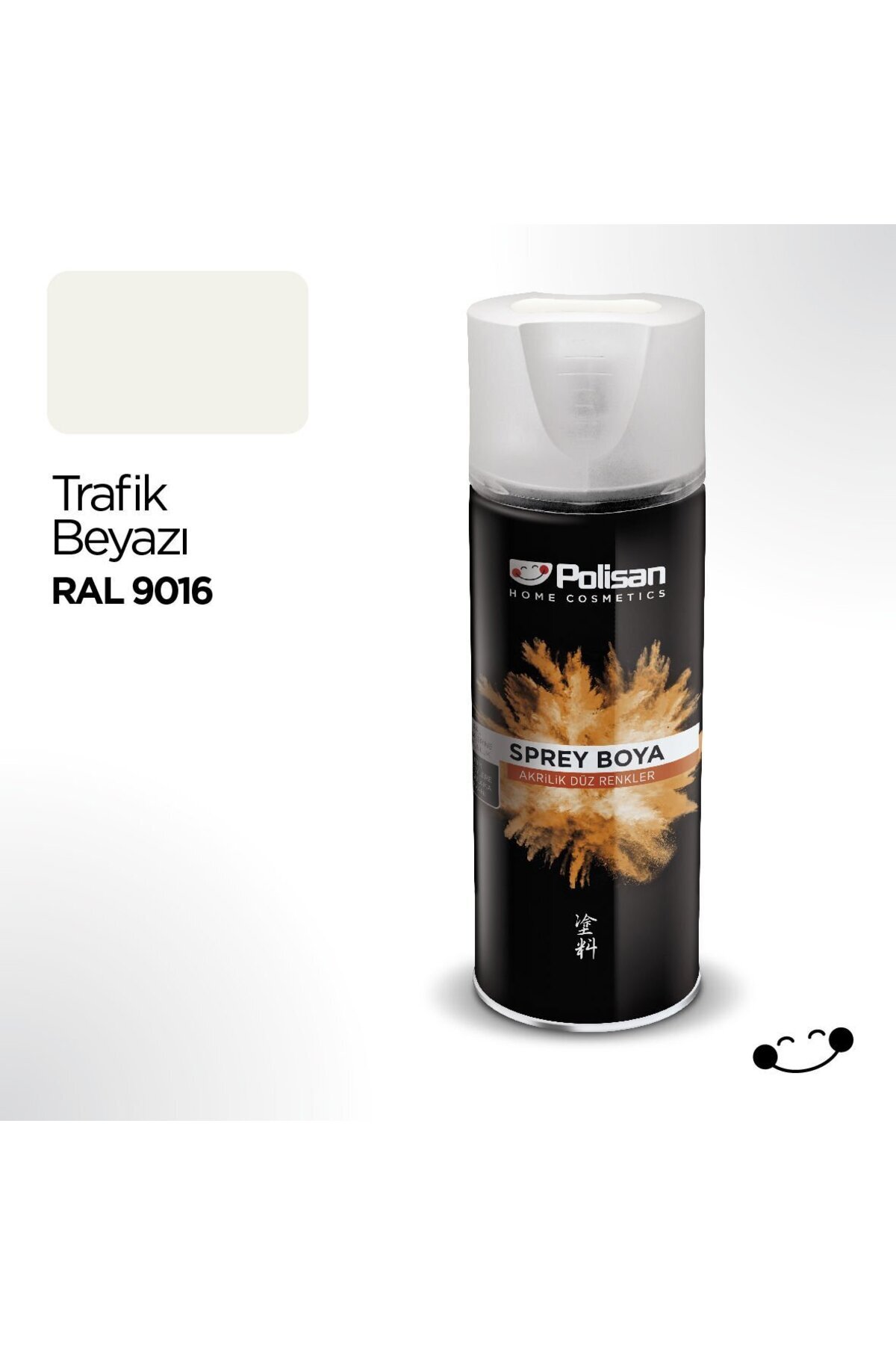 AKRİLİK SPREY TRAFIK BEYAZ - 9016